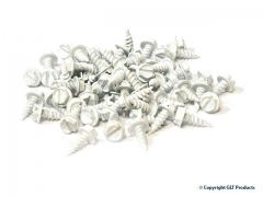 White Ceramic Coated Screws